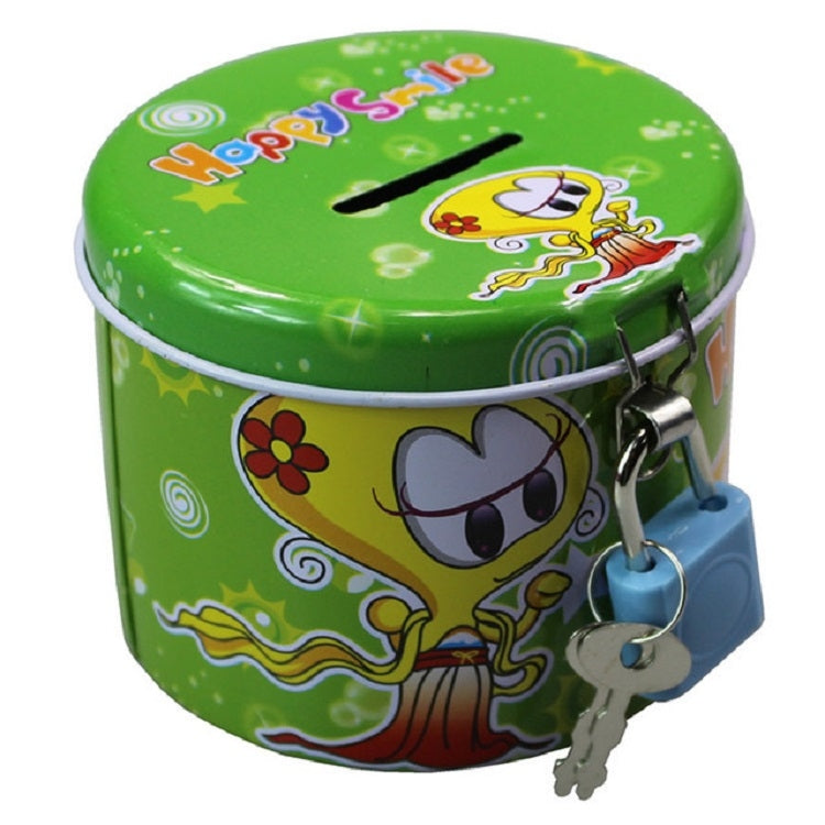 4 PCS Tin Piggy Bank Kindergarten Gifts for Kids, Random Color Delivery, Tin Piggy Bank