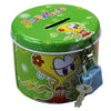 4 PCS Tin Piggy Bank Kindergarten Gifts for Kids, Random Color Delivery, Tin Piggy Bank