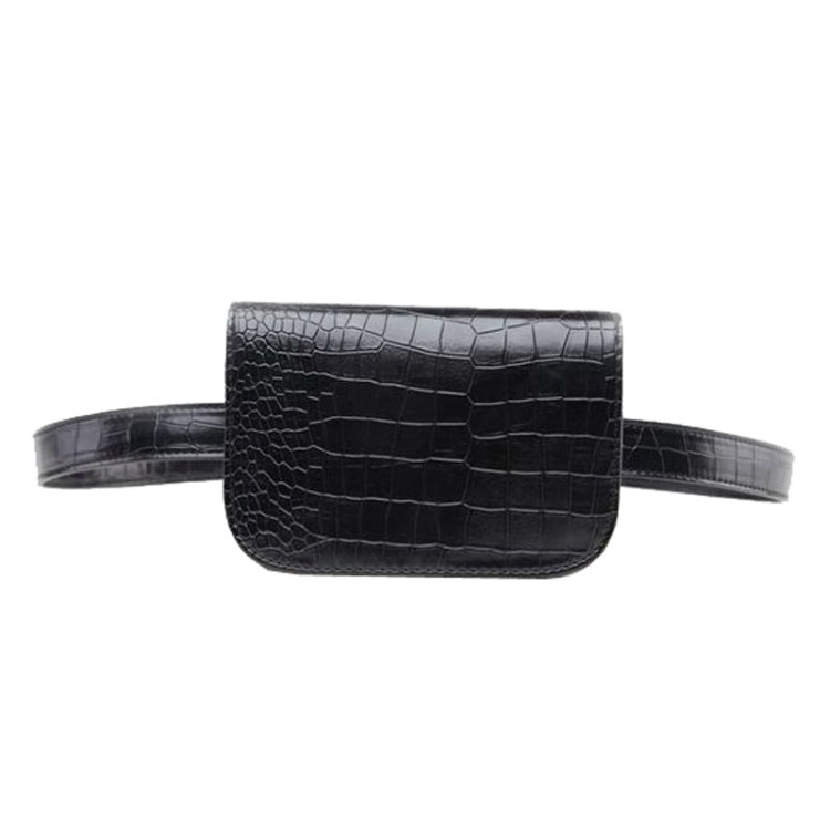 Vintage Women Alligator PU Leather Waist Pack Travel Belt Wallets Fanny Bags, Fanny Bags