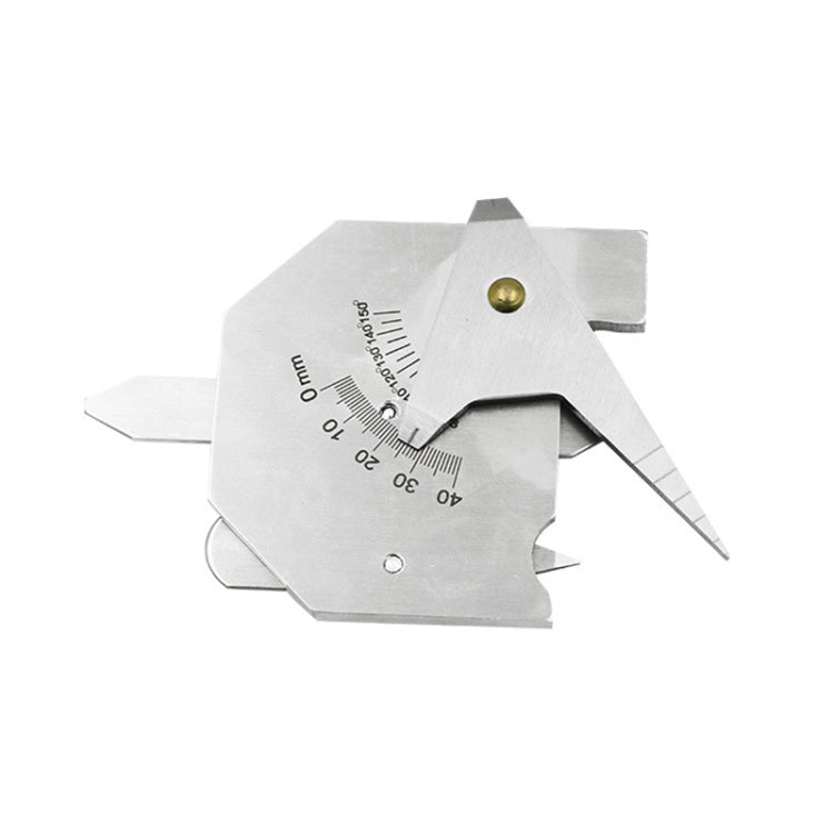 HJC40 Stainless Steel Welding Inspection Gauge Measuring Ruler, HJC40