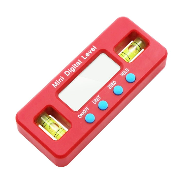 100mm Mini Electronic Digital Strong Magnetism Spirit Level Angle Board, 100mm Level Angle Board