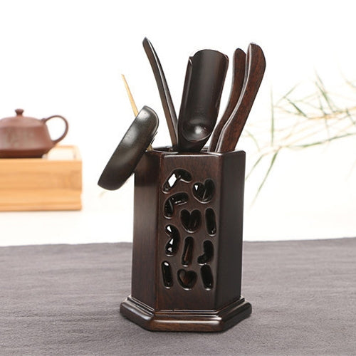Home Decoration Ebony Wood Tea Set tea Tray Accessories Tea Clip (34-1), (34-1)