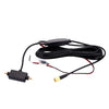 T-100 SMA Connector Car Digital TV Box Antenna, Dual Antennas, Cable Length: 3m
