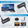 FEELWORLD WSP Wireless HDMI 1080P Transmitter and Receiver Extender Kit with 164FT Range, HDMI Transmitter and Receiver