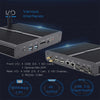 HYSTOU P05B-I3-5005U-2C Fanless Mini PC Intel Core i3 5005u Processor Quad Core up to 2.0GHz, RAM: 16G, ROM: 256G, Support Win 7 / 8 / 10 / Linux