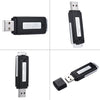SK868 16GB Rechargeable Portable U-Disk Voice Recorder, 16GB