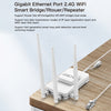 VONETS VAR600-H 600Mbps Wireless Bridge WiFi Repeater, With Power Adapter + DC Adapter Set, With Power Adapter + DC Adapter Set