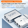 VONETS VSP510 5 Ports Ethernet Gigabit Switch with DC Adapter + Rail Fixing Buckle Set, VSP510 with DC Adapter + Rail Fixing Buckle Set
