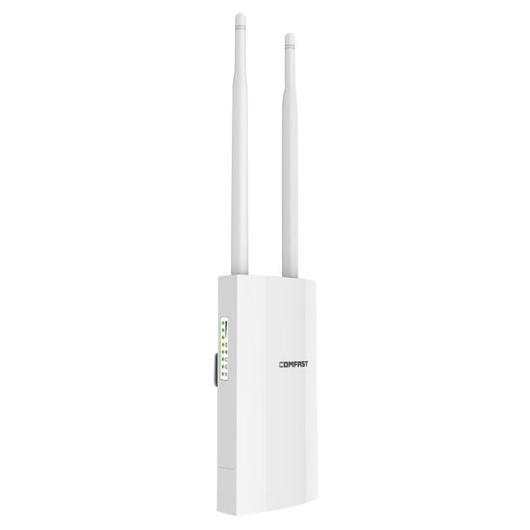 COMFAST CF-E5 300Mbps 4G Outdoor Waterproof Signal Amplifier Wireless Router Repeater WIFI Base Station with 2 Antennas, US Version, CF-E5, US Version