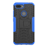Shockproof  PC + TPU Tire Pattern Case for Xiaomi Mi 8 Lite, with Holder
