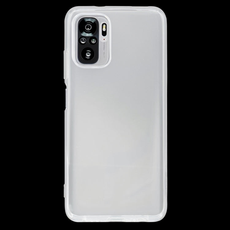 For Xiaomi Redmi Note 10 0.75mm Ultra-thin Transparent TPU Soft Protective Case