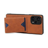 Denior PU Back Cover Card Slot Holder Phone Case For Xiaomi Redmi Note 12 Turbo / Poco F5
