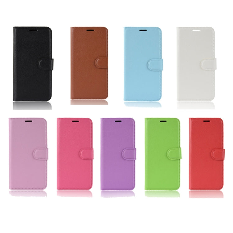 Litchi Texture Horizontal Flip Leather Case for Xiaomi Mi 8 SE, with Wallet & Holder & Card Slots