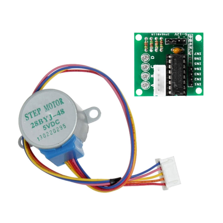 LDTR-WG0246 28YBJ-48 DC 5V 4 Phase 5 Wire Stepper Motor with ULN2003