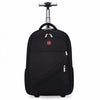 18 inch Pull Rod Double Shoulders School Bag Book Backpack Business Travel Box Bag, 18 inch