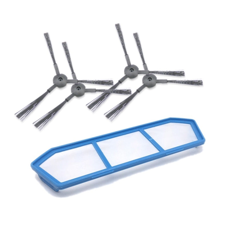 XI219 2 Pairs K614 Side Brushes + I205 Initial Effect Filter for